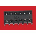 Molex Board Connector, 7 Contact(S), 1 Row(S), Female, Straight, 0.1 Inch Pitch, Solder Terminal,  448120007